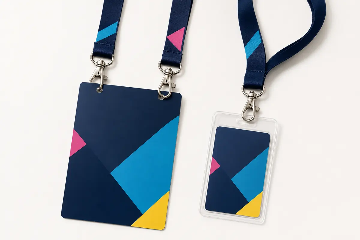 Crachás e credenciais personalizados pela 4Paper em Santarém